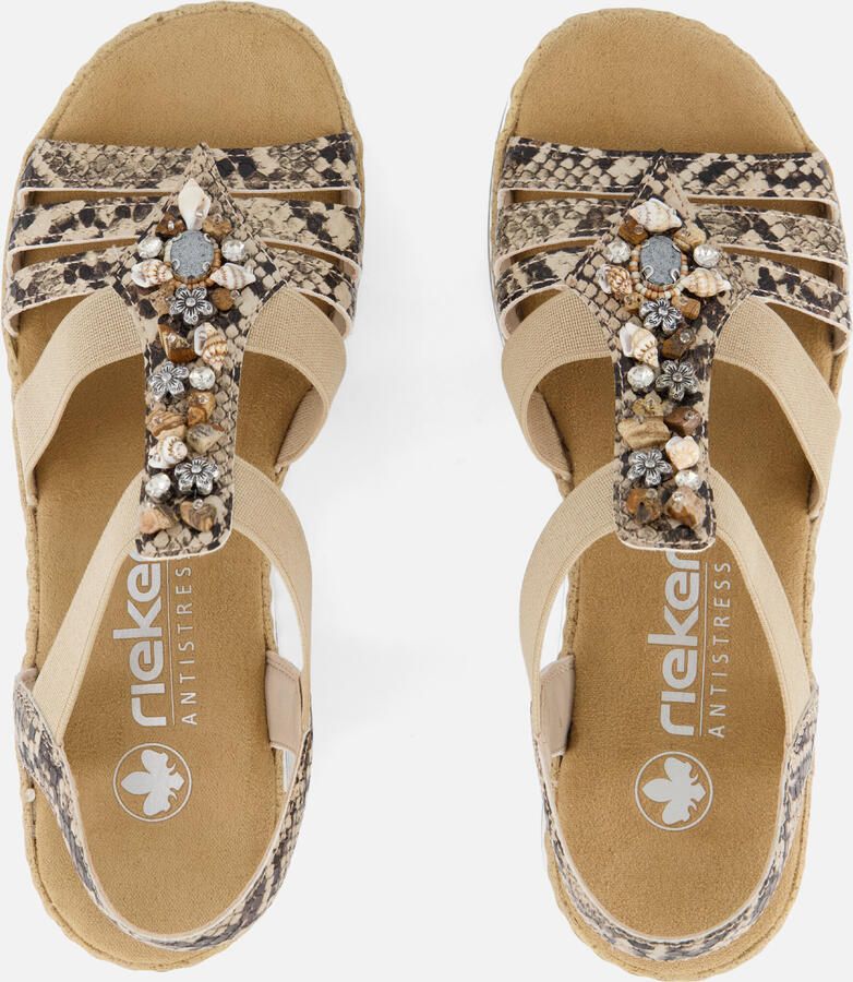 Rieker Sandalen E 1 2 Leest Sandalen beige - Foto 3