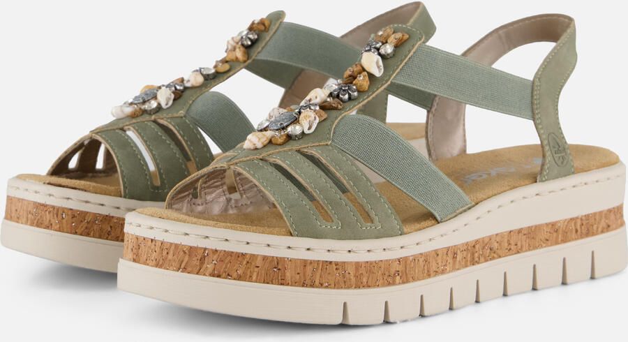 Rieker Sandalen F-Leest groen Synthetisch - Foto 6