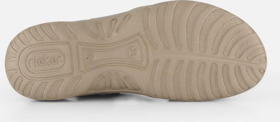 Rieker Sandalen zomerschoen sandaal sleehak met gevlochten bandage - Foto 7
