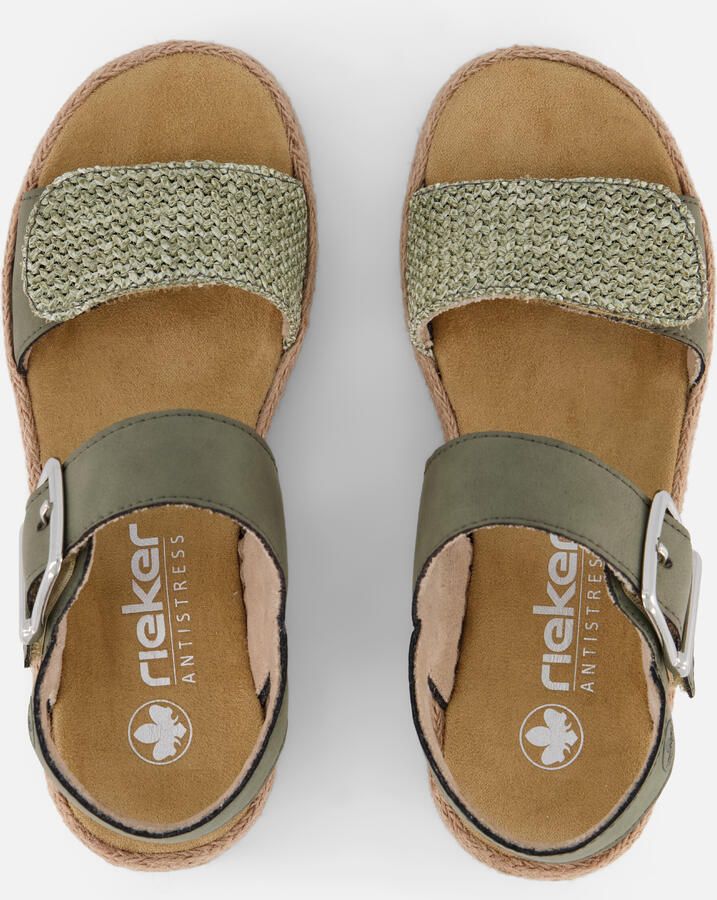 Rieker Sandalen groen Synthetisch - Foto 4