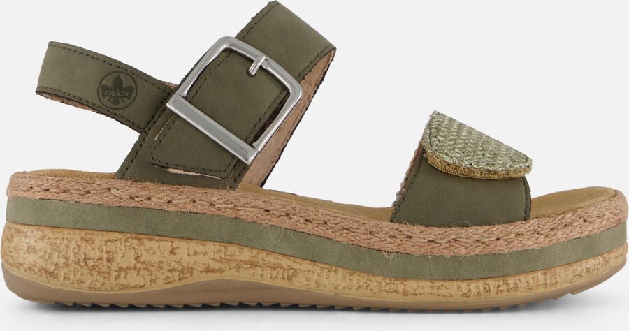 Rieker Sandalen groen Synthetisch - Foto 5
