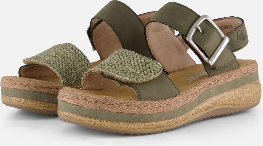 Rieker Sandalen groen Synthetisch - Foto 5