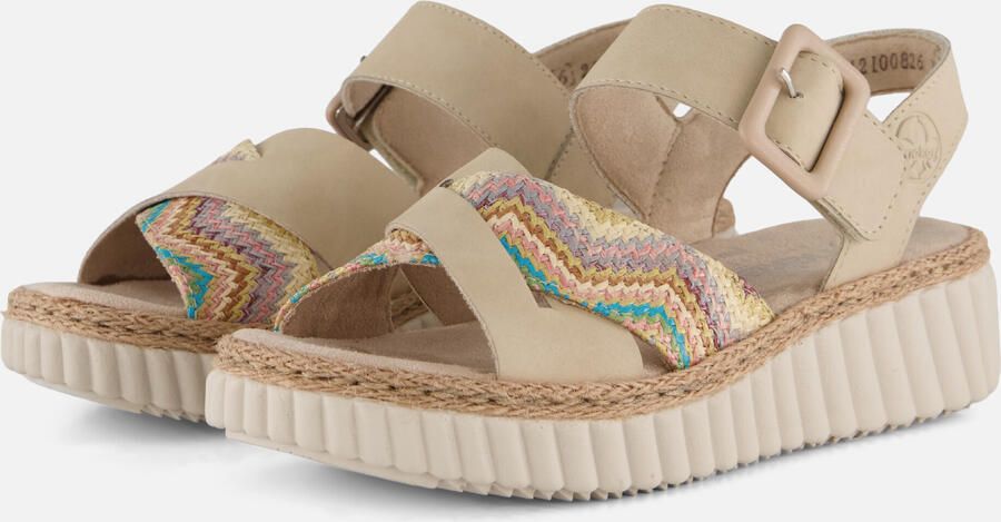 Rieker Sandalen H-Leest beige