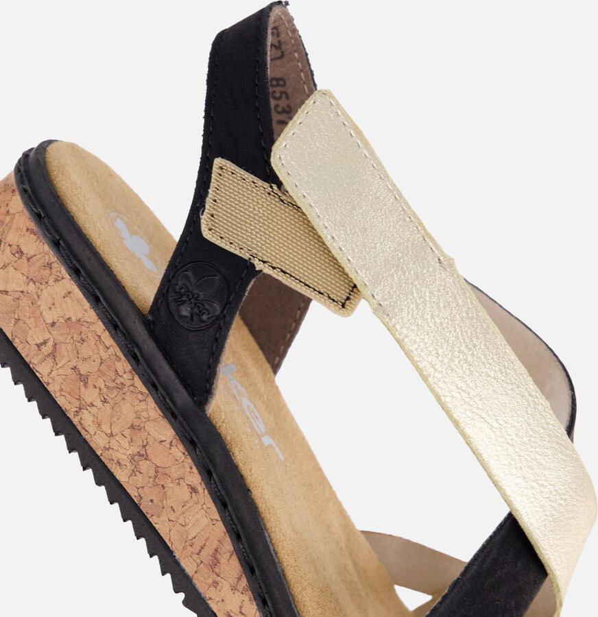 Rieker damessandaal veelkleurig luipaard - Foto 4