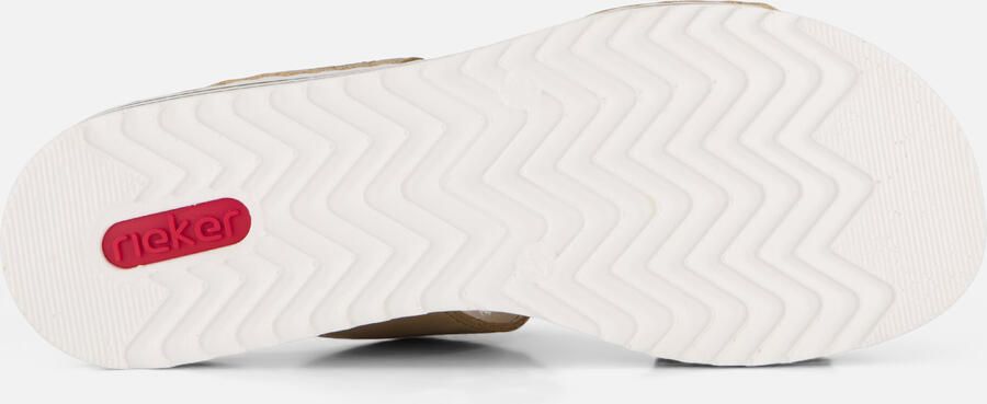 Rieker -Dames beige donker slippers & muiltjes - Foto 6