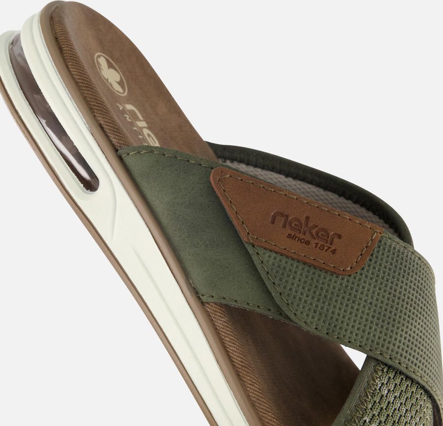 Rieker Slippers zomerschoen strand schoen slippers huisschoen met klittenband - Foto 3