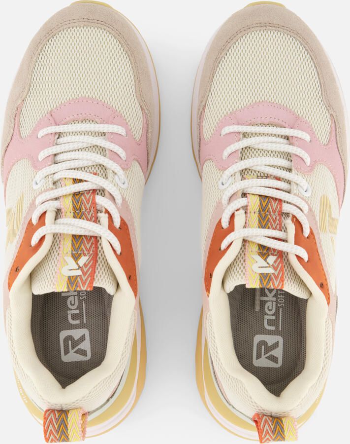 Rieker Sneakers beige Synthetisch Dames - Foto 2