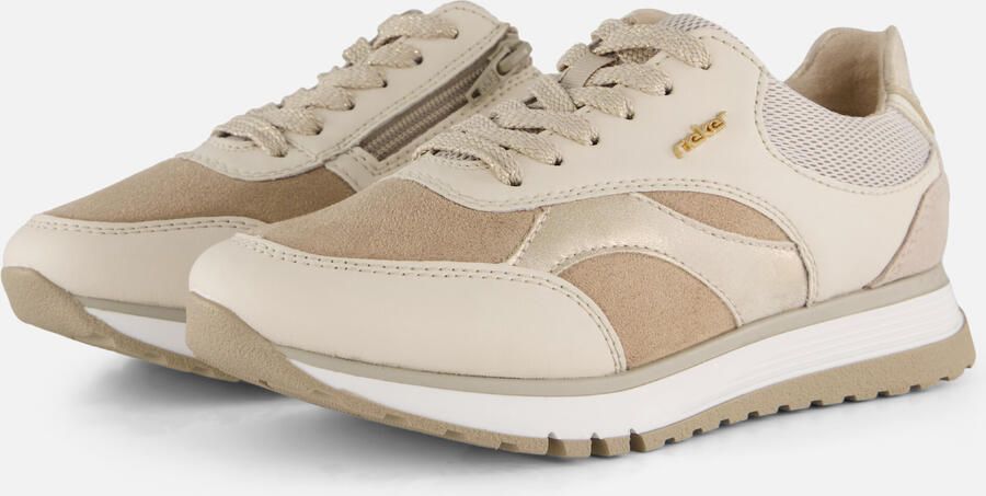 Rieker Sneakers beige Synthetisch