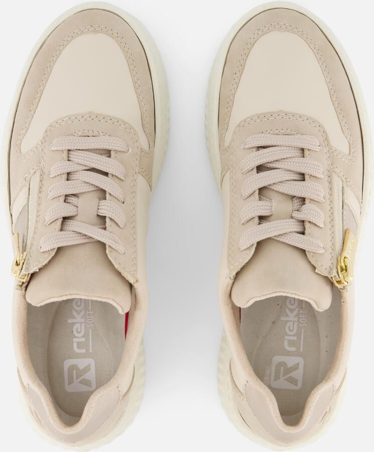 Rieker Sneakers beige Synthetisch - Foto 3