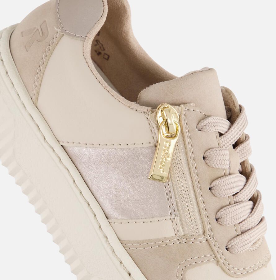 Rieker Sneakers beige Synthetisch - Foto 2