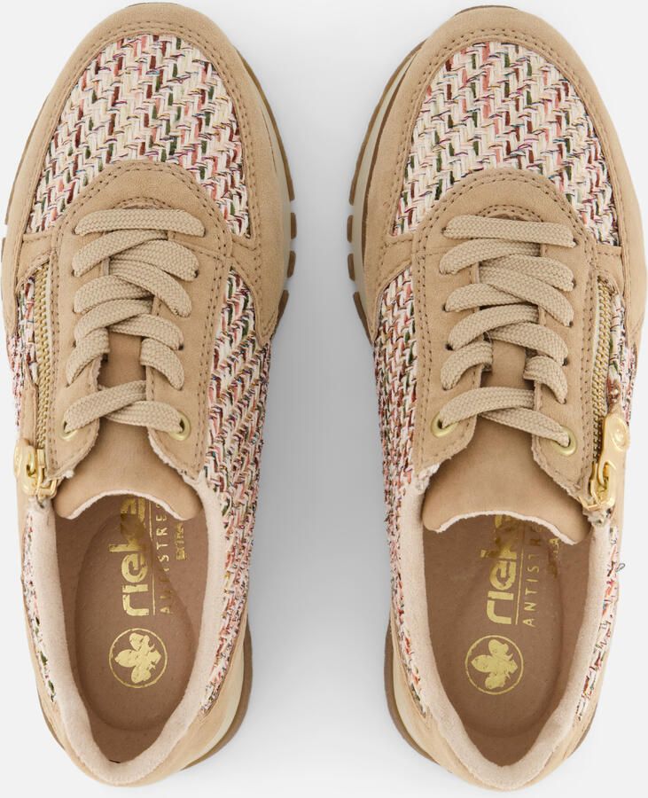Rieker Sneakers Laag Sneakers Laag Beige - Foto 2