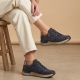 Rieker Sneakers blauw Leer - Blauw
