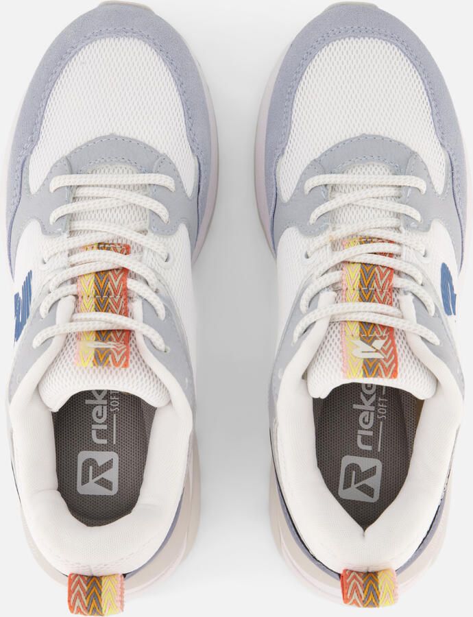 Rieker Sneakers blauw Synthetisch Dames - Foto 2