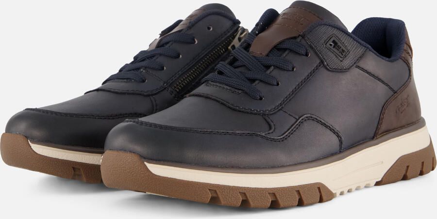 Rieker Sneakers blauw Synthetisch Heren