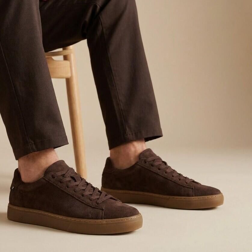 Rieker Sneakers bruin Suede