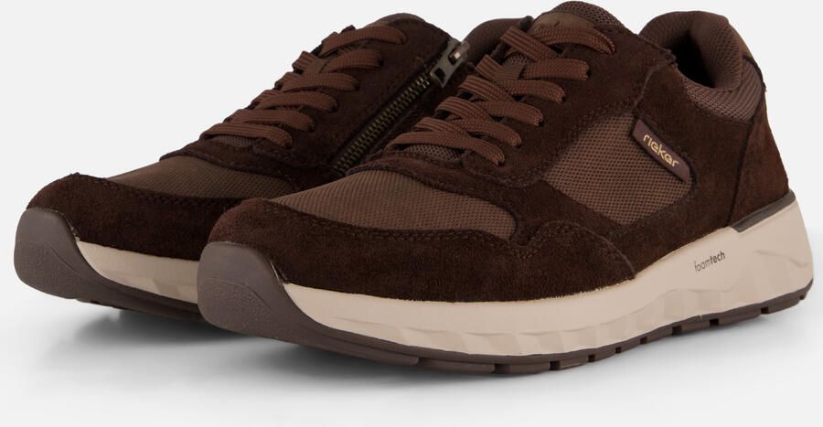 Rieker Sneakers bruin Suede