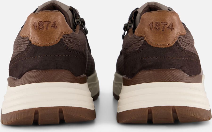 Rieker Sneakers Laag Sneakers Laag Donkerbruin - Foto 4