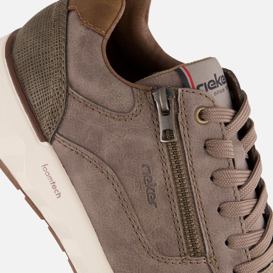 Rieker Sneakers grijs Synthetisch - Foto 2