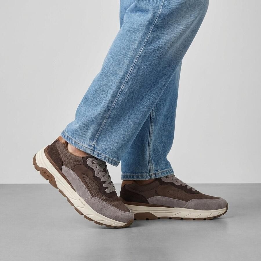 Rieker Sneakers Laag Sneakers Laag Donkerbruin - Foto 2