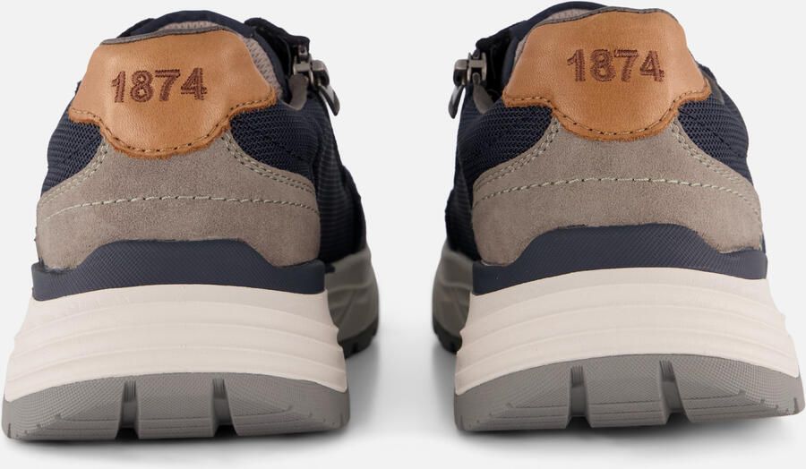 Rieker Sport Sneakers Heren Blauw - Foto 4