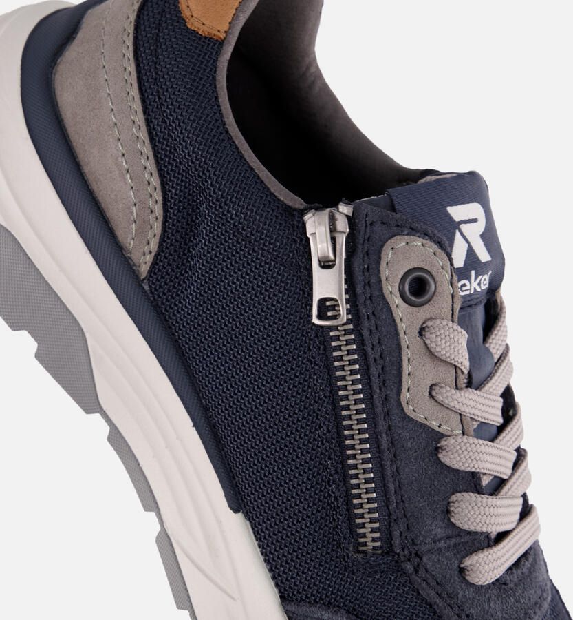 Rieker Sport Sneakers Heren Blauw - Foto 2