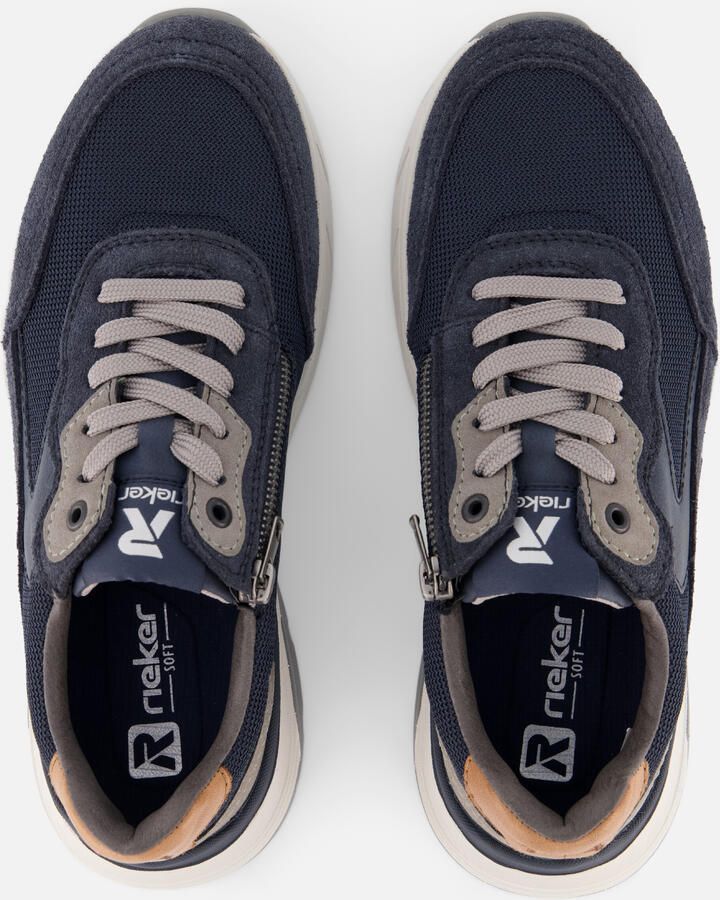 Rieker Sport Sneakers Heren Blauw - Foto 2
