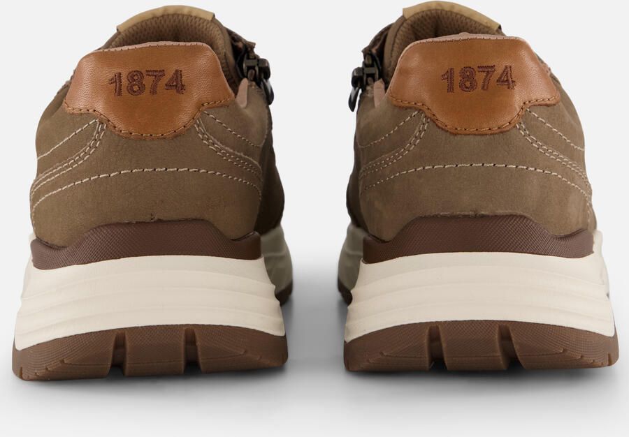 Rieker Sneakers H-leest groen Leer - Foto 4