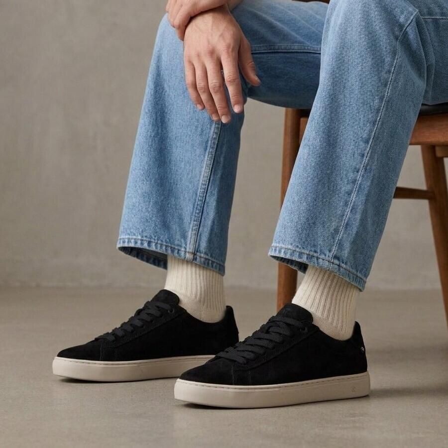 Rieker Veterschoenen Zwart