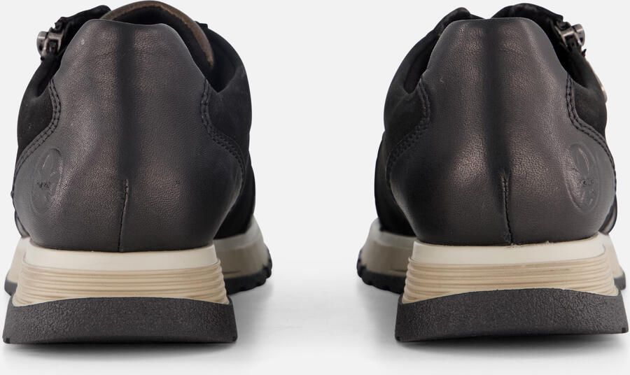 Rieker Sneaker 49010-00 Zwart Combi Verwisselbaar Voetbed - Foto 2