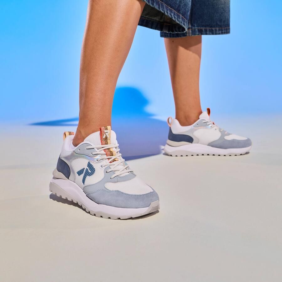 Rieker Sneakers blauw Synthetisch Dames - Foto 2