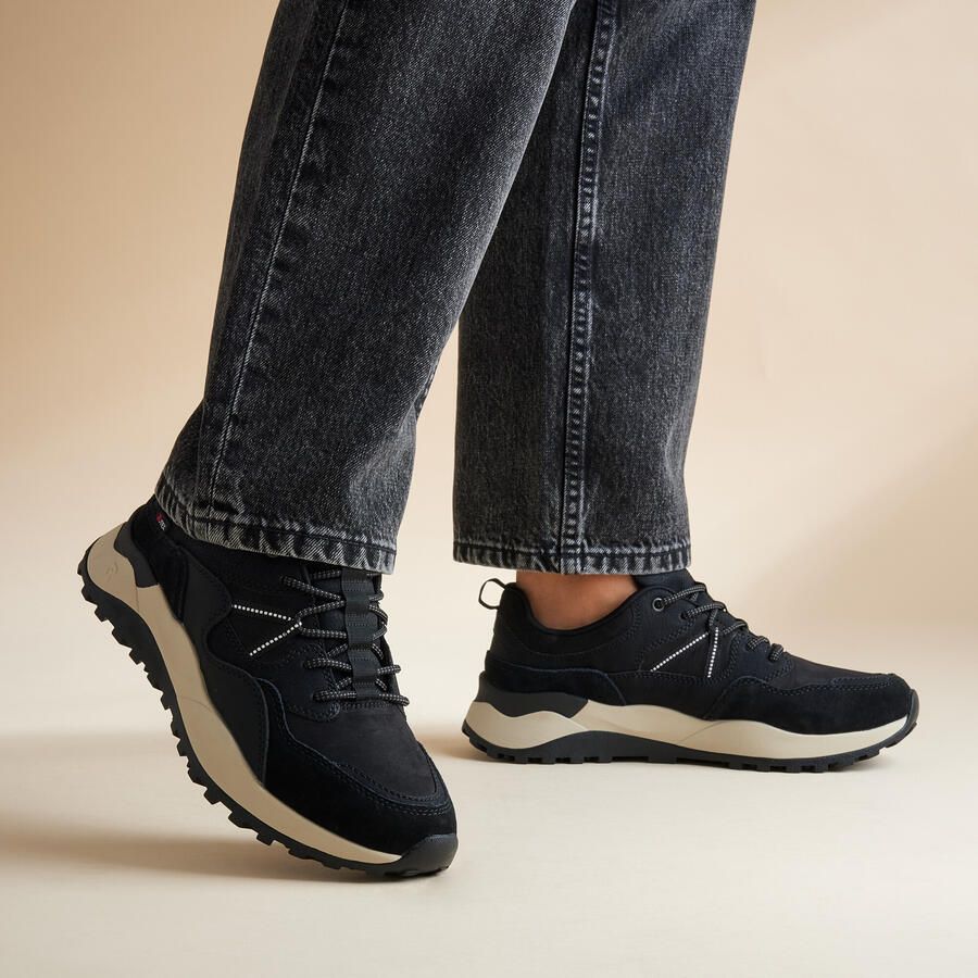 Rieker Tex Sneakers zwart Textiel - Foto 2