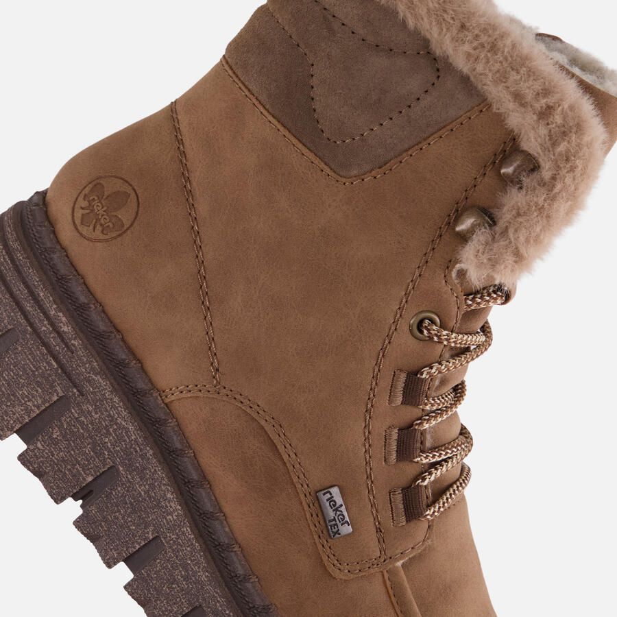 Rieker veterboots beige Dames - Foto 6