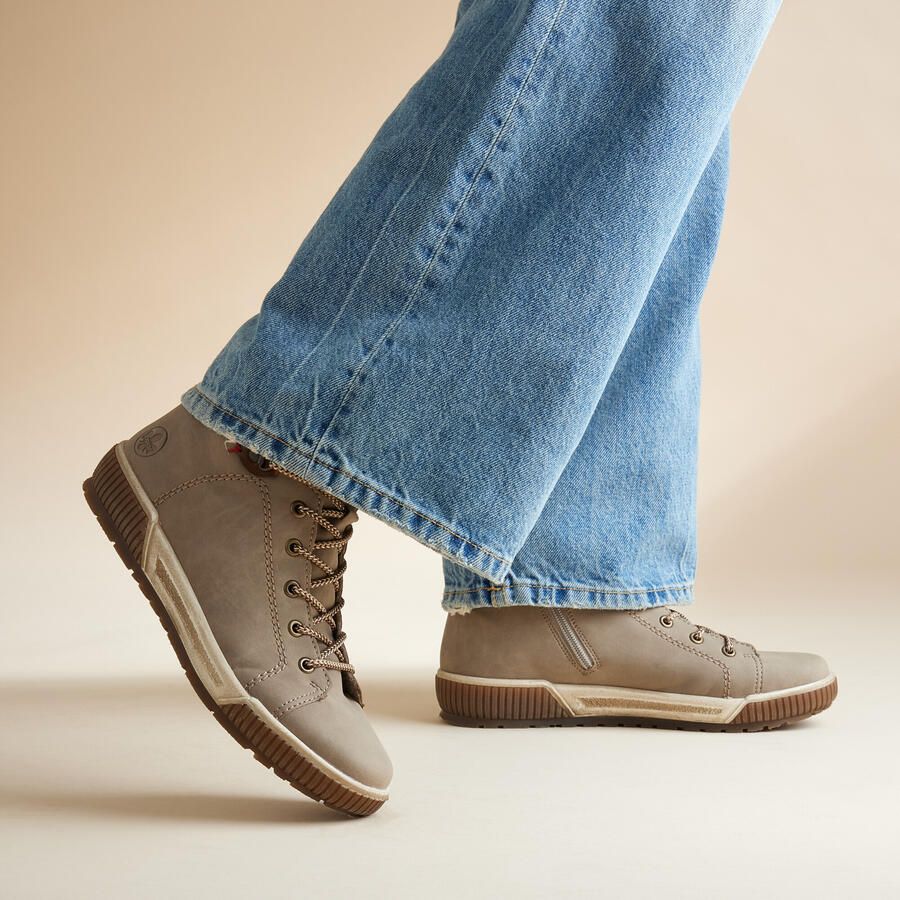 RRieker R-Rieker Hoge veterschoenen ankle boot high top sneaker leisure boots with zipper - Foto 1