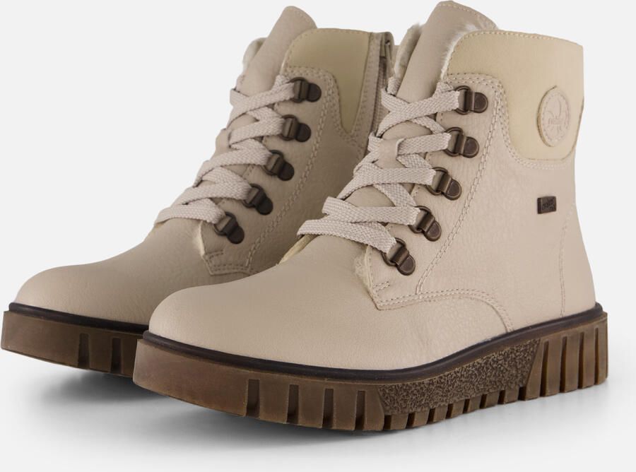 Rieker Veterschoenen Hoog Veterschoenen Hoog gebroken wit