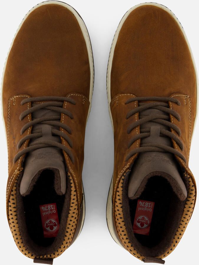 Rieker Bruine extra brede veterschoenen voor heren Brown - Foto 4