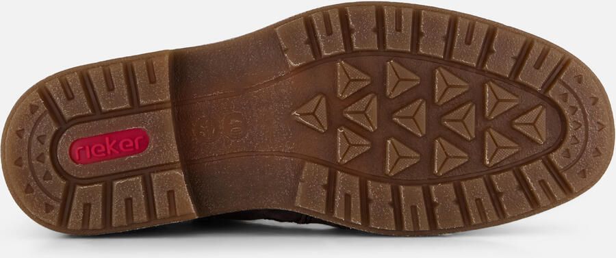 Rieker -art-33106 45-heren-veter rits-grijs-suede - Foto 6