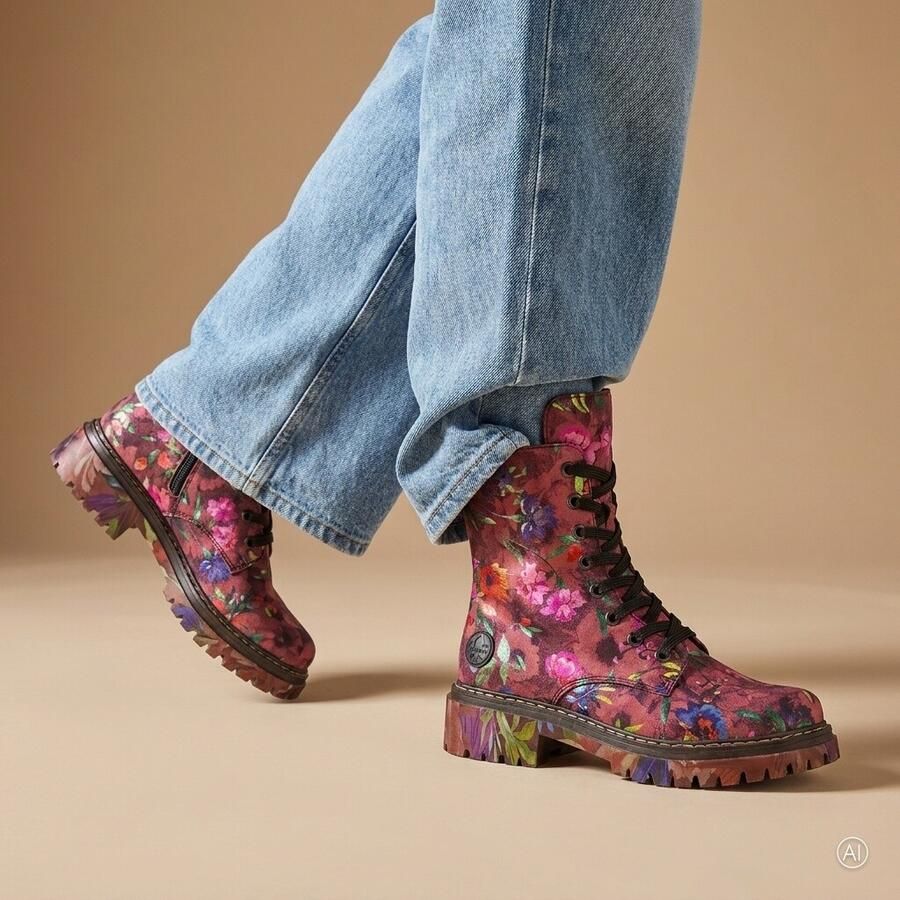 Rieker Veterschoenen Hoog Veterschoenen Hoog overige kleuren