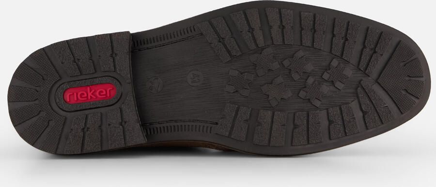 Rieker Veterboots taupe Suede - Foto 5