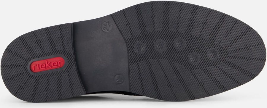 Rieker Blauwe Leren Veterschoenen met Cognac Accents Blue Heren - Foto 6