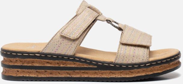 Rieker antistress dames sandaal Beige multi