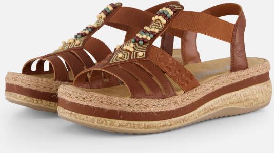 Rieker Sandalen cognac Synthetisch