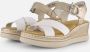 Rieker Elegante Comfortabele Sandalette Bruin Gesp Multicolor Dames - Thumbnail 2