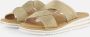 Rieker -Dames goud slippers & muiltjes - Thumbnail 2