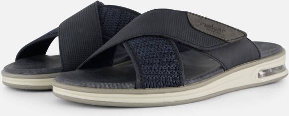 Rieker Slippers zomerschoen strand schoen slippers huisschoen met klittenband