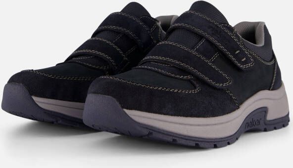 Rieker Sneakers blauw Suede