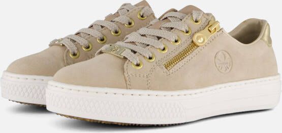 Rieker Sneakers met memosoft-binnenzool vrijetijdsschoen lage schoen veterschoen