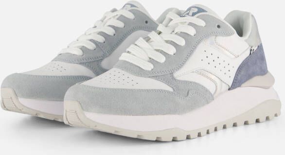 Rieker Sneakers blauw Leer