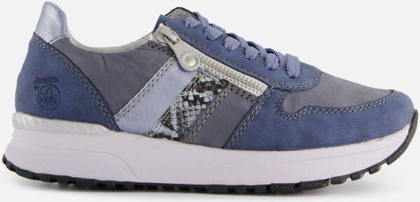 Rieker Sneakers blauw Synthetisch