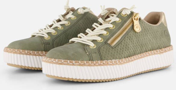 Rieker Veterschoenen Laag Veterschoenen Laag Groen