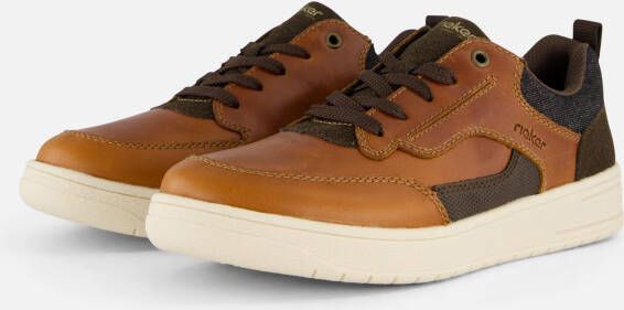 Rieker Bruine Vetersneakers met Robuuste Zool Brown Heren - Foto 3